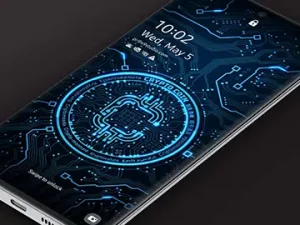 Samsung Video Wallpaper: X9 Crypto Coin 1 – Blue