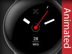 X9 100: Animated Wear OS Analog Watch Face