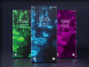 Samsung Video Wallpaper: Digital Rain Series
