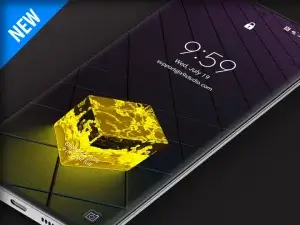 Samsung Galaxy Video Wallpaper: X9 Fluid Simulation 2 – Yellow