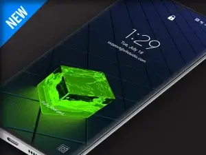 Samsung Galaxy Video Wallpaper: X9 Fluid Simulation 2 – Green