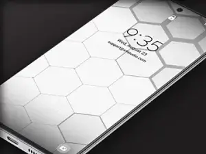 Samsung Galaxy Video Wallpaper: X9 Hexagons White